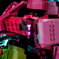 BB LED Lighting Set for LEGO&reg; 77078 Fortnite Mecha Leader including remote control