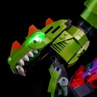 BB LED Lighting Set for LEGO&reg; 77078 Fortnite Mecha Leader including remote control