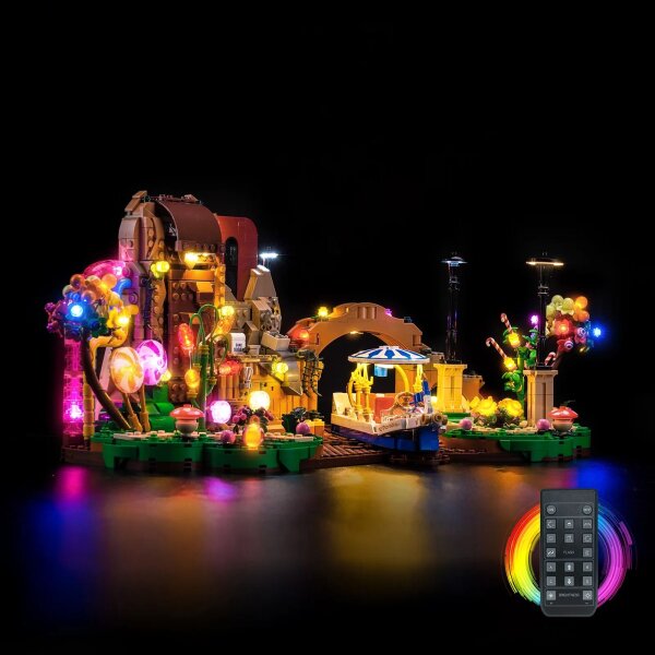 BB LED Lighting Set for LEGO&reg; 21360 Willy Wonka and the Chocolate Factory including remote control
