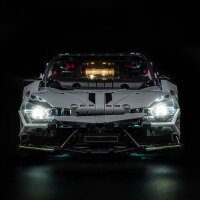 BB Kit d&eacute;clairage LED pour LEGO&reg; 42214 Lamborghini Revuelto Supercar avec t&eacute;l&eacute;commande