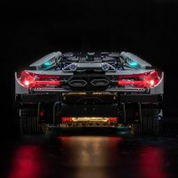 BB Kit d&eacute;clairage LED pour LEGO&reg; 42214 Lamborghini Revuelto Supercar avec t&eacute;l&eacute;commande