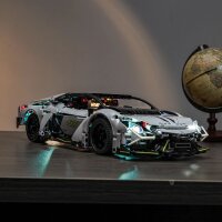 BB Kit d&eacute;clairage LED pour LEGO&reg; 42214 Lamborghini Revuelto Supercar avec t&eacute;l&eacute;commande