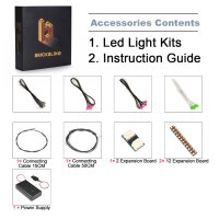 BB LED Beleuchtungs-Set f&uuml;r LEGO&reg; 10374 Rosa Rosenstrauss