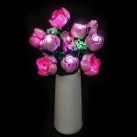 BB LED Beleuchtungs-Set f&uuml;r LEGO&reg; 10374 Rosa...