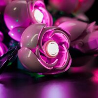 BB LED Beleuchtungs-Set f&uuml;r LEGO&reg; 10374 Rosa Rosenstrauss