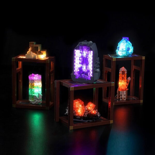 BB LED Lighting Set for LEGO&reg; 21362 Mineral Collection