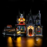 BB LED Beleuchtungs-Set f&uuml;r LEGO&reg; 76786 Wednesday - Morticias Landhaus mit Fernbedienung