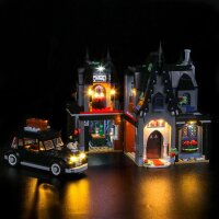 BB LED Beleuchtungs-Set f&uuml;r LEGO&reg; 76786 Wednesday - Morticias Landhaus mit Fernbedienung