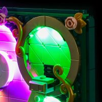 BB Set di illuminazione a LED per LEGO&reg; 75685 Emerald City Wall Art, incluso telecomando