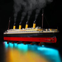 BB LED Lighting Set for LEGO&reg; 10294 Titanic including remote control