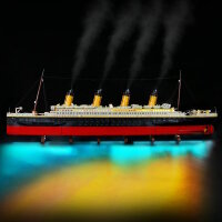 BB LED Lighting Set for LEGO&reg; 10294 Titanic including remote control