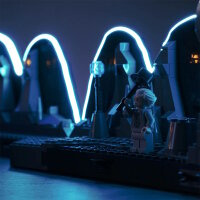 BB LED Beleuchtungs-Set f&uuml;r LEGO&reg; 76252 Bathh&ouml;hle Schaukasten inkl. Fernbedienung