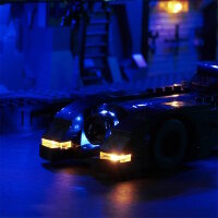 BB LED Beleuchtungs-Set f&uuml;r LEGO&reg; 76252 Bathh&ouml;hle Schaukasten inkl. Fernbedienung