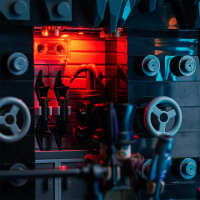 BB LED Beleuchtungs-Set f&uuml;r LEGO&reg; 76252 Bathh&ouml;hle Schaukasten inkl. Fernbedienung