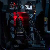 BB LED Beleuchtungs-Set f&uuml;r LEGO&reg; 76252 Bathh&ouml;hle Schaukasten inkl. Fernbedienung