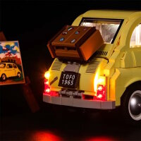 BB Set di illuminazione a LED per LEGO&reg; 10271 Fiat 500