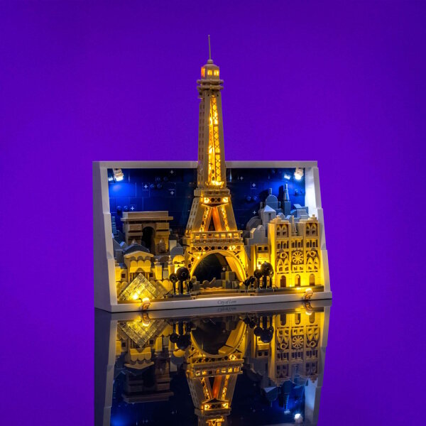 LMB 2.0 Kit di luci per il set  LEGO&reg; 21064 Parigi &ndash; La citt&agrave; dell&rsquo;amore