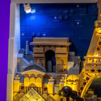 LMB 2.0 Kit di luci per il set  LEGO&reg; 21064 Parigi &ndash; La citt&agrave; dell&rsquo;amore