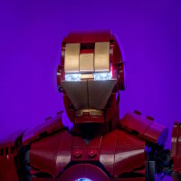 LMB 2.0 Kit di luci per il set LEGO&reg; 76344 Iron Man Mark 3 &ndash; Edizione del collezionista