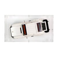 Display acrilico per LEGO&reg; 10295 Porsche 911 (con fondo bianco)