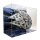 Display verticale e supporto in acrilico per LEGO&reg; 75192 Star Wars UCS Millennium Falcon (con immagine di sfondo)