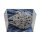 Display verticale e supporto in acrilico per LEGO&reg; 75192 Star Wars UCS Millennium Falcon (con immagine di sfondo)