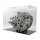 Acryl-Display Vertikal & St&auml;nder f&uuml;r LEGO&reg; 75192 Star Wars UCS Millennium Falcon - (Mit schwarzem Boden)