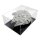 Acrylic display horizontal with stand for LEGO&reg; 75192 Star Wars UCS Millennium Falcon (With black base)