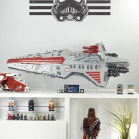 Acrylic stand 2 in 1 for LEGO&reg; 75367 SW Venator-class Republic Attack Cruiser