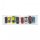Acrylic display XL for 8 LEGO&reg; Speed Champions models side by side (with black base)