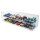 Acryl-Display XL f&uuml;r 8 x LEGO&reg; Speed Champions Modelle nebeneinander (mit klarem Boden, Stabelbar)