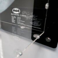 Acrylic wall display for LEGO&reg; 76161 Batwing