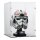 Acrylic display for various LEGO&reg; Helmet models (18 x 18 x 24 cm with black base)