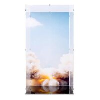 Acrylic display for LEGO&reg; 10341 NASA Artemis Launch Pad (With background image)