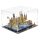 Acryl-Display f&uuml;r LEGO&reg; 76419 Harry Potter - Schloss Hogwarts mit Schlossgel&auml;nde (Mit schwarzem Boden)