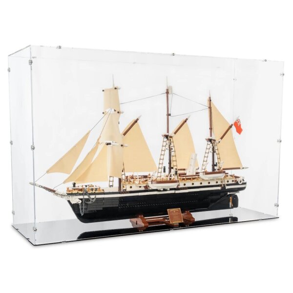 Display in acrilico per LEGO&reg; 10335 The Endurance (con fondo nero)