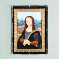 Espositore da parete in acrilico per LEGO&reg; 31213 Mona Lisa