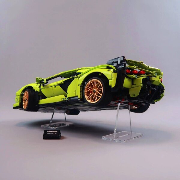 Acrylic stand 2 for LEGO&reg; Technics vehicles