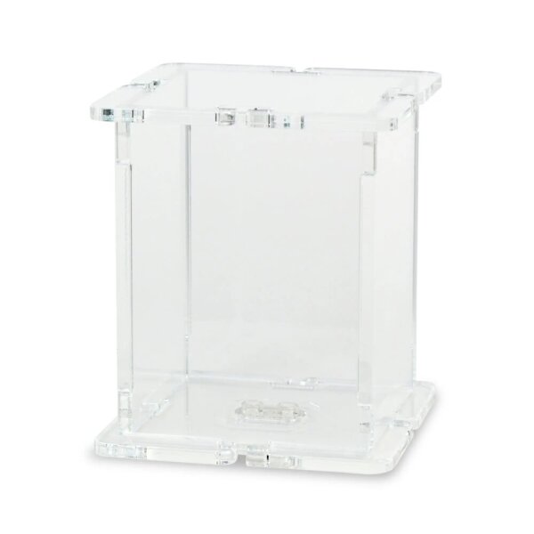 Pr&eacute;sentoir acrylique pour 1 figurine LEGO&reg; (avec base transparente et 2 tenons)