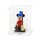 Pr&eacute;sentoir acrylique pour 1 figurine LEGO&reg; (avec base transparente et 2 tenons)