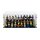 Pr&eacute;sentoir en acrylique pour 40 figurines LEGO&reg; (avec base noire et tenons)