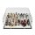 Pr&eacute;sentoir acrylique pour figurines LEGO&reg; pour plaque 32x32 (avec fond noir)
