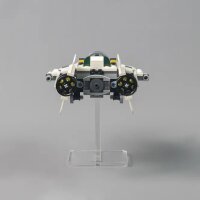 Acrylic stand for LEGO&reg; models (flat 8 cm high)