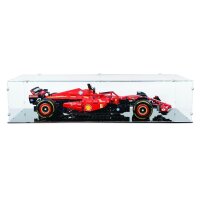 Acrylic display for LEGO&reg; 42207 Ferrari SF-24 F1 (With black base)