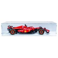 Acrylic display for LEGO&reg; 42207 Ferrari SF-24 F1 (With white base)