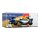Display in acrilico per LEGO&reg; 10353 Williams Racing FW14B & Nigel Mansell (con immagine di sfondo e base nero)