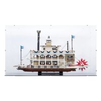 Acrylic display for LEGO&reg; 21356 River Steamboat (With...