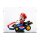 Acrylic display for LEGO&reg; 72037 Mario Kart - Mario & Standard Kart (with black base)