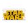 Acryl-Display f&uuml;r LEGO&reg; 75407 Star Wars Logo aus LEGO Steinen  (Mit schwarzem Boden)
