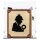 Acryl-Display f&uuml;r die geschlossene LEGO&reg; 10351 Sherlock Holmes: B&uuml;cherst&uuml;tze (Mit schwarzem Boden)